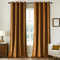 Woaboy Samtvorhänge Verdunkelungsvorhang Gardinen Samt mit Ösen Blickdicht für Wohnzimmer Blackout Curtains Thermovorhang Schalldämmend Schlafzimmer 2er Set 140x245cm (B x H) Braun