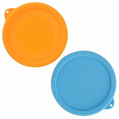 LUVCOSY 7 Cup Silicone Replacement Lids Storage Cover for Pyrex 7402-PC Glass Bowls (Container not Included) 2 Pack Microwave, Dishwasher and Freezer Safe