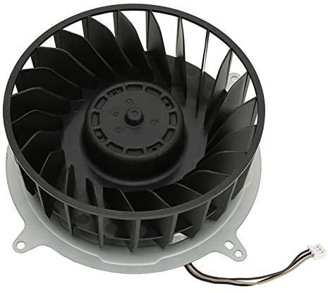 PS5 Internal Cooling Fan Replacement, DC 12V 2.15A 3-Pin 23-Blade Universal CPU Cooling Fan For PS5 Console, Enhanced Heat Dissipation For Gaming Performance