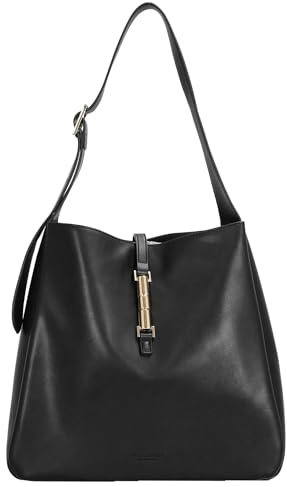 Seidenfelt Manufaktur Tasche Loviisa Hobo SEIDENFELT schwarz - *