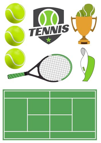 Edible print A4 Tennis theme Cake topper set cake decorations wafer/icing paper UNCUT - Hen Party - Cow girl (wafer card)