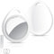 QCOQ Air Tracker Tags 2 Pack, Blanco | Buscador de Objetos Bluetooth Compatible con Buscar Apple (Sólo iOS), Smart Localizador Bluetooth para Llaves, Cartera, Equipaje, Mochila, Batería Reemplazable