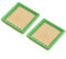 Lot de 2 filtres à air pour tondeuse à gazon, filtres à air de rechange pour tondeuse à gazon, pour FX-RM 4639 5196 ES/PRO 1855 pour FX-RM 5.5 5.0