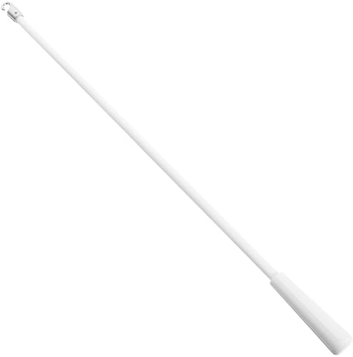 Cabilock Varilla para Persiana Ajustable 100 Cm Inoxidable y Acrílico para Cortinas y Gancho Incluido para Decoración de Ventanas