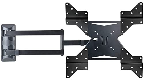 Soporte Universal de Pared para TV - Soporte Giratorio e inclinable - para TV LED LCD OLED Curva 4K HD de 15-55 Pulgadas - hasta 40 kg - VESA 100 200 400 Negro Modelo: S89B-AD7B