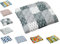 Babyfrücht Krabbeldecke HLP: Patchwork Sterne/Punkte Fb. grau | rutsch- und wasserfest | Serie: High-Line Premium (HLP) | Artikel 10203 | ca. 130x200cm groß | 60°C waschbar