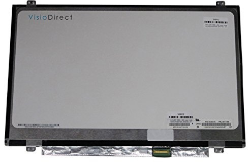 Visiodirect Schermo Display 14 LED per LENOVO ThinkPad S440 L440 T431s t440s 1366x768 30 pin