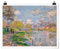 Bilderwelten Poster Motiv mit Klammern - Claude Monet - Seine - Querformat 3:4 Matt 30 x 40cm