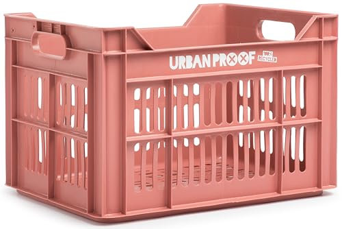Urban Proof fahrradkiste 30 Liter Polypropylen warm rosa