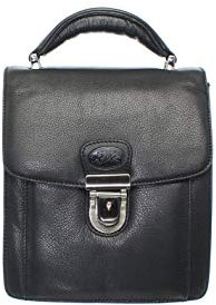 Francinel Sacoche cuir vachette ref 33346 noir 23*