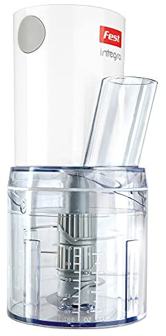 FEST INTEGRA Batidora Picadora Licuadora multiusos con 550W con función especial de vertido. 500 ml.