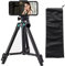 TronicXL Profi 30-60cm Stativ für Smartphone Apple iPhone Tripod Halterung Foto Video Tischstativ Studiostativ I Kurbelstativ Smartphone Tischständer