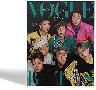 BTS VOGUE KOREA Magazine January 2022 [Cover : BTS / Contents : BTS 105p] (TYPE B)