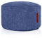 Green Bean® Indoor Sitzhocker Pouf 45x25cm EPS-Perlen Füllung & Cordstoff Kuschelig Weich Waschbar - Drinnen Bodenkissen Liegekissen Sitzkissen Sitzhocker Sessel Kinder Erwachsene Stoff Dunkelblau