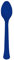 Amscan 9915409-209 - Navy Blue Eco-Friendly Re-usable Dishwasher Safe Plastic Party Spoons - 24 Pack