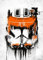 Displate Star Wars Metal Poster Magnetische Befestigung Offiziell Lizenziert Bilder Helmets Graffiti - Commander Cody Graffitti Helmet Poster Größe - 32x45cm