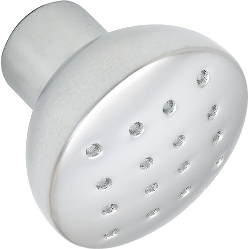 Sun Chain Möbelknopf Pharis ø 28mm - Knauf für Schrank Tiefe 24mm - Möbelknauf, Zinkdruckguss verchromt matt