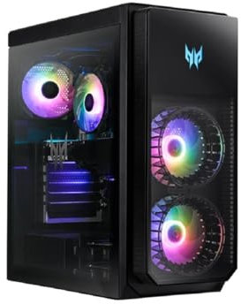 Acer Predator Orion 5000 PO5-650 • Tower • Core i7 13700F / 2.1 GHz • RAM 32 GB • SSD 1.024 TB • NVM • Schwarz (DG.E3AEG.004)