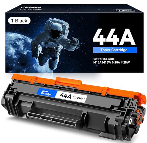 Volto Hohe Qualität CF244A 44A Kompatible Toner für HP Laserjet Pro M15a M15w MFP M28a M28w(Schwarz, 1 Pack) 1