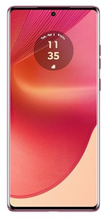 motorola Edge 50 Fusion 12/256GB, Pantalla de 6,67” y Dolby Atmos, Sistema de cámaras Ultra Pixel de 50 MP, Carga TurboPower de 68W Incluido, Dual-SIM, Rosa