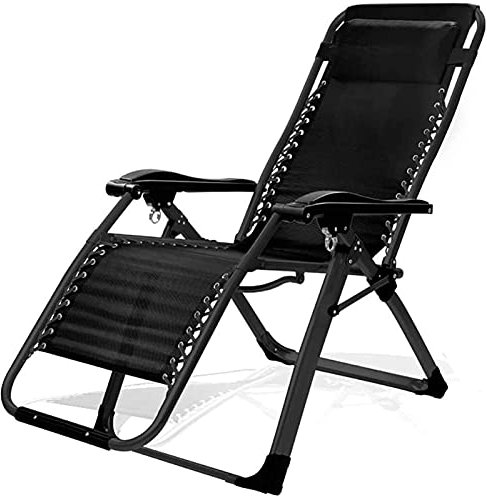 Outdoor-Liegestühle, Liegestühle, Klappliegestühle, Metallstühle, Zuhause, Terrasse, Garten, Strand, Sonnenliegen erforderlich (Farbe: 2)