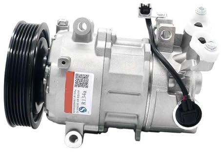 ULLiaN Compresseur de climatiseur AC 6SEL14C 6PK, Compatible avec Renault Megane 1.5D-1.6D 8200939386 447150-0022 447150-0023 447150-0021