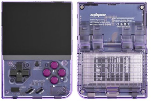 Mini Plus - Consola de juegos de mano retro, 128G con más de 11000 juegos clásicos, pantalla IPS de 3.5 pulgadas, sistema Linux, consola de videojuegos retro para niños y adultos