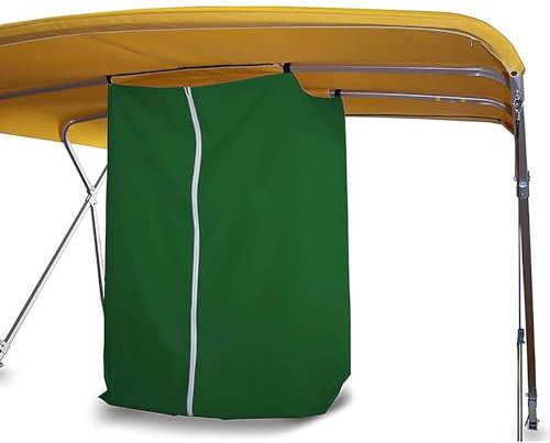 Outdoor-Camping-Duschzelt (182 x 76 x 68 cm), tragbares Sichtschutzzelt, Dusch-WC-Zelt, große Tür mit Reißverschluss und bodenloses Design, für Wald, Berggebiete - C
