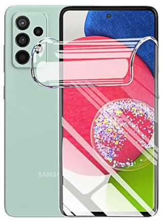 Displayschutzfolie aus Hydrogel für Samsung Galaxy A52 4G 5G | für Galaxy A52s 5G（6.5）3X Selbstheilende TPU-Folie,[Anti-Bläschen][Hohe Empfindlichkeit][Anti Kratzer Schutz Displayfolie]