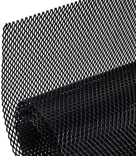 DZSQQGSDSF InsercióN De Rejilla Frontal Car Tuning Grill Auto Racing Grille Mesh Vent Universal Aluminio Automotive Grille Net Rejilla Delantera(3x6mm)