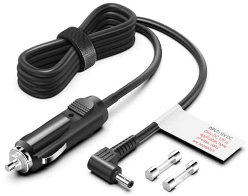KFD 12V DC Adapter KFZ Netzteil Auto Ladekabel für Inogen One G3 G4 G5 Rove 6 BA-306 BA-301 IO-300 Mobiler Sauerstoffkonzentrator 12Volt Autoladegerät DC Power Cable Car Charger Zigarettenanzünder