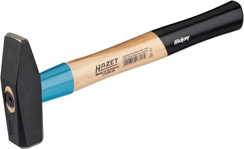 HAZET Schlosserhammer BluGuard 2140N-80, 350mm Länge, 800g Hammerkopf,mit Keilschraube für höchste Sicherheit, Qualitätsstahl und ergonomischem Stiel