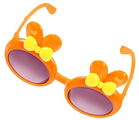 Sosoport Sonnenbrillen Für Alter Der Jungen Und Mädchen Tun So, Als Ob Sie Eine Brille Hätten Klein Lustige Geburtstag Geformt Lustige Partybrille Yellow Stk
