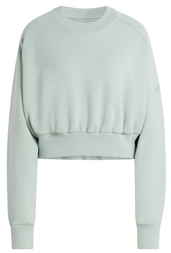 adidas Women's Soft Lux Sweatshirt, locker geschnitten