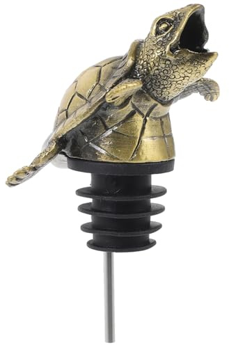 Zinklegierung Schildkröten Weinausgießer, Elegant Geschenkideen, Antik