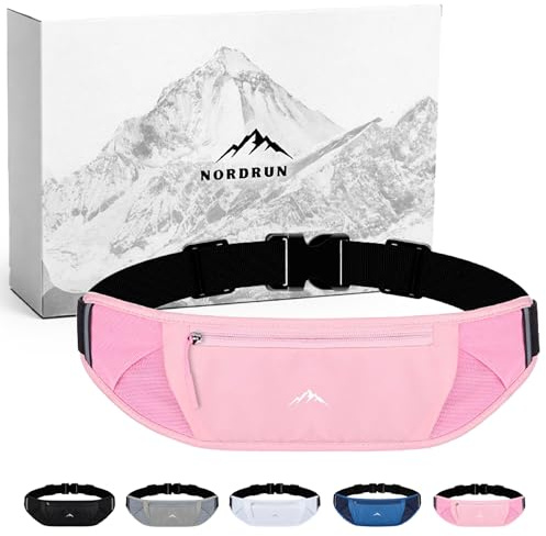 Nordrun Beta Marsupio Running, Rosa, Marsupio running