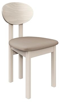 Mirjan24 Esszimmerstuhl Kizeko III, Polsterstuhl, Rahmen aus Buchenholz Gepolsterte Sitzfläche aus Stoff Stuhl für Arbeitszimmer Esszimmer Küchenstuhl (Cashmere/Paros 02)