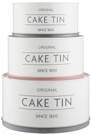 Mason Cash Innovative Kitchen Nesting Cake Tins, Set of 3