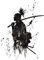 Fabulous Poster Plakat Samurai Katana Japan Bushido Schatten(91cmx124cm)
