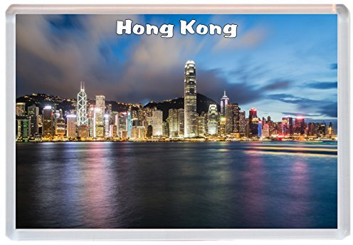 Hong Kong - Jumbo Fridge Magnet BBSM484