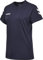 Hummel Damen Hmlgo Cotton Woman S/S T-shirts, Marine, XS EU