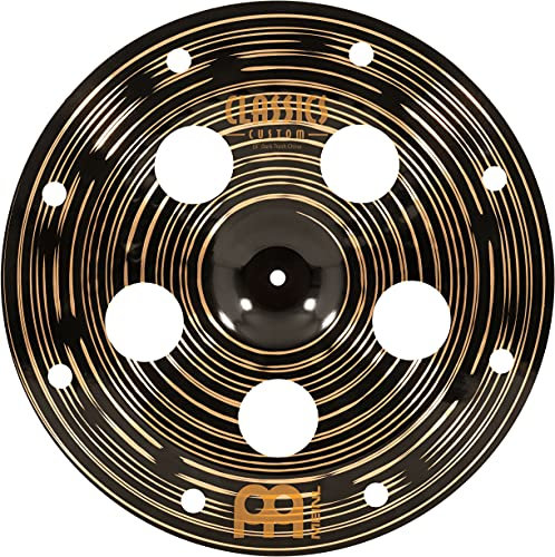Meinl Cymbals Classics Custom Dark Trash China — 18 Zoll (Video) Schlagzeug Becken (45,72cm) B12 Bronze, Dunkles Finish (CC18DATRCH)