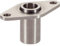 HALDER 22400.0306, Kugelsperrbolzen und Steckbolzen/mit ovalem Flansch Aufnahmebuchse, rostfreier Stahl, d1=6 mm / d2=8 mm