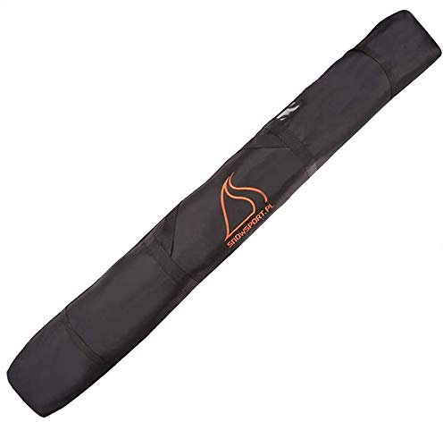 SnowSport Double Ski Bag Skitasche Prestige für 2 Paar Ski und Skistöcke - sehr dick gepolstert - für Flugreisen Busreisen Autoreisen (180)
