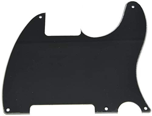 Dopro 5 fori Tele vuoto chitarra battipenna antigraffio piastra per Fender Telecaster Esquire nero 3 strati