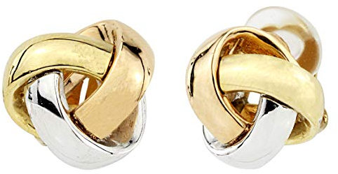 Traveller Ohrclip Damen Knoten Tricolor - 157341