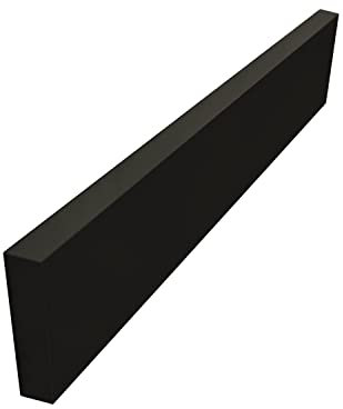 KLEMP Panneaux Plinthe - Façade Plinthe avant pour lave-vaisselle 19mm - 444x95mm - Tapis noir MAT-037 Panneau frontal du lave-vaisselle entièrement intégré