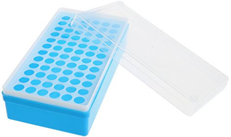 72 Douilles 1.5 ML / 2 ML de Support de Tube à Centrifuger Fournitures de Laboratoire