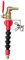 Generic Slicer Water Sprayer, Lightweight Automatic Cooling Water Nozzle | Dust Removal System Coolant Fog Dustproof Marble Tile Cutting Machine Angle Grinder, Polypropylene and Metal, Red, Misting
