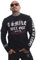 Yakuza Herren Smile Pullover, Schwarz, 3XL
